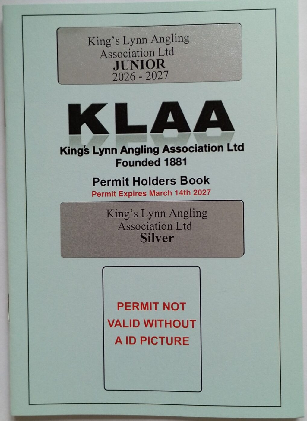 Infant Silver Permit 2026-27